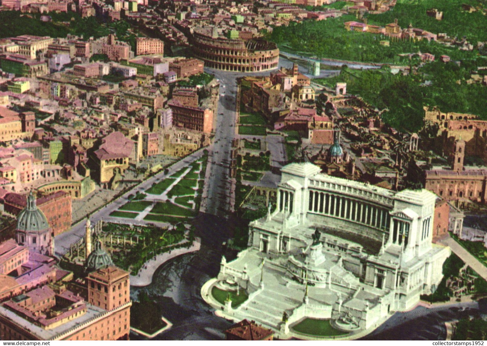 ROME, ALTAR OF THE NATION, STATUE, MONUMENT, CHURCH, COLOSSEUM,  ITALY - Altare Della Patria