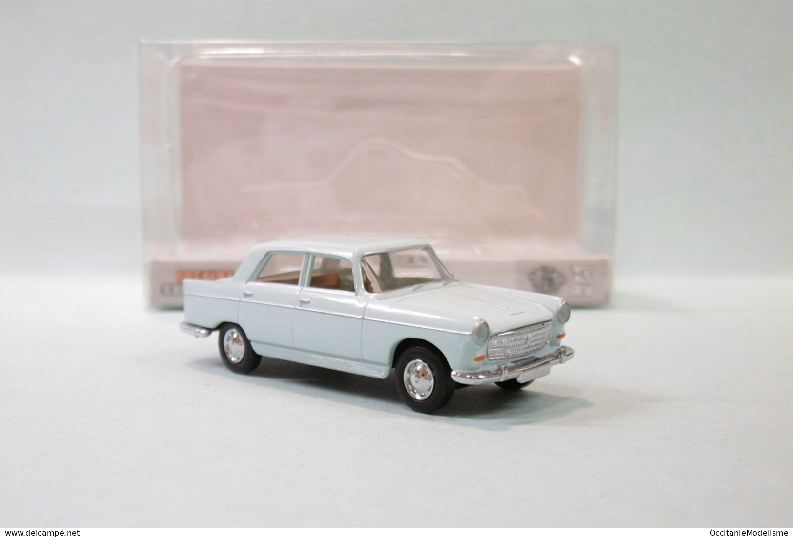 Brekina / SAI - PEUGEOT 404 Bleu Pastel Réf. 92979 / 2321 Neuf NBO HO 1/87 - Strassenfahrzeuge