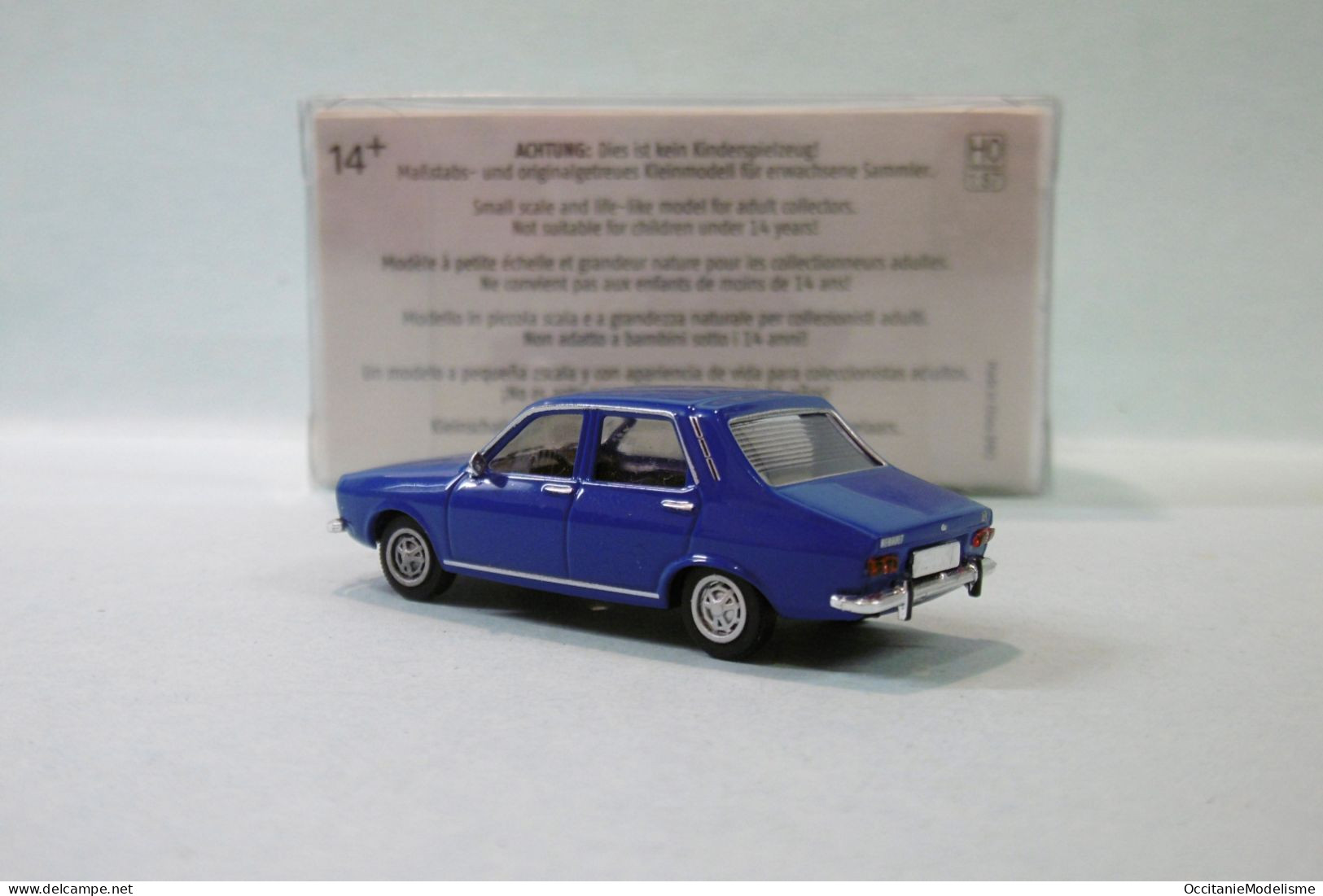 Brekina / SAI - RENAULT 12 TL R12 Bleu Réf. 14519 / 2222 Neuf NBO HO 1/87 - Strassenfahrzeuge