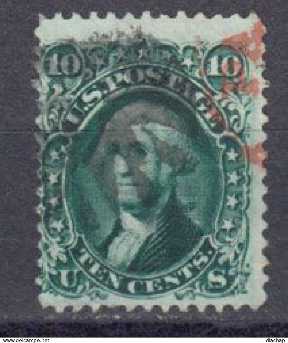 Etats Unis 1861 Yvert 22 Oblitere. Georges Washington - 1861-65 Confederate States