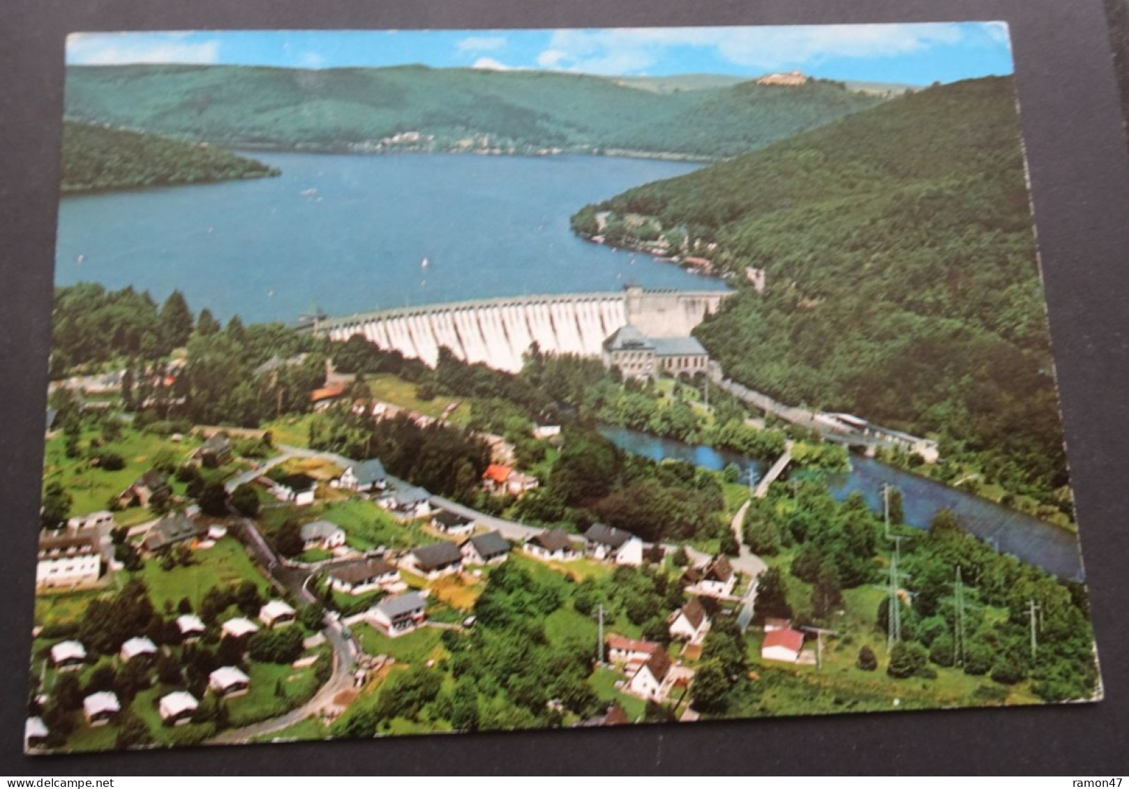 Hemfurth - Staumauer - Schloss Waldeck - Angel-Schmidt, Edersee - Waldeck