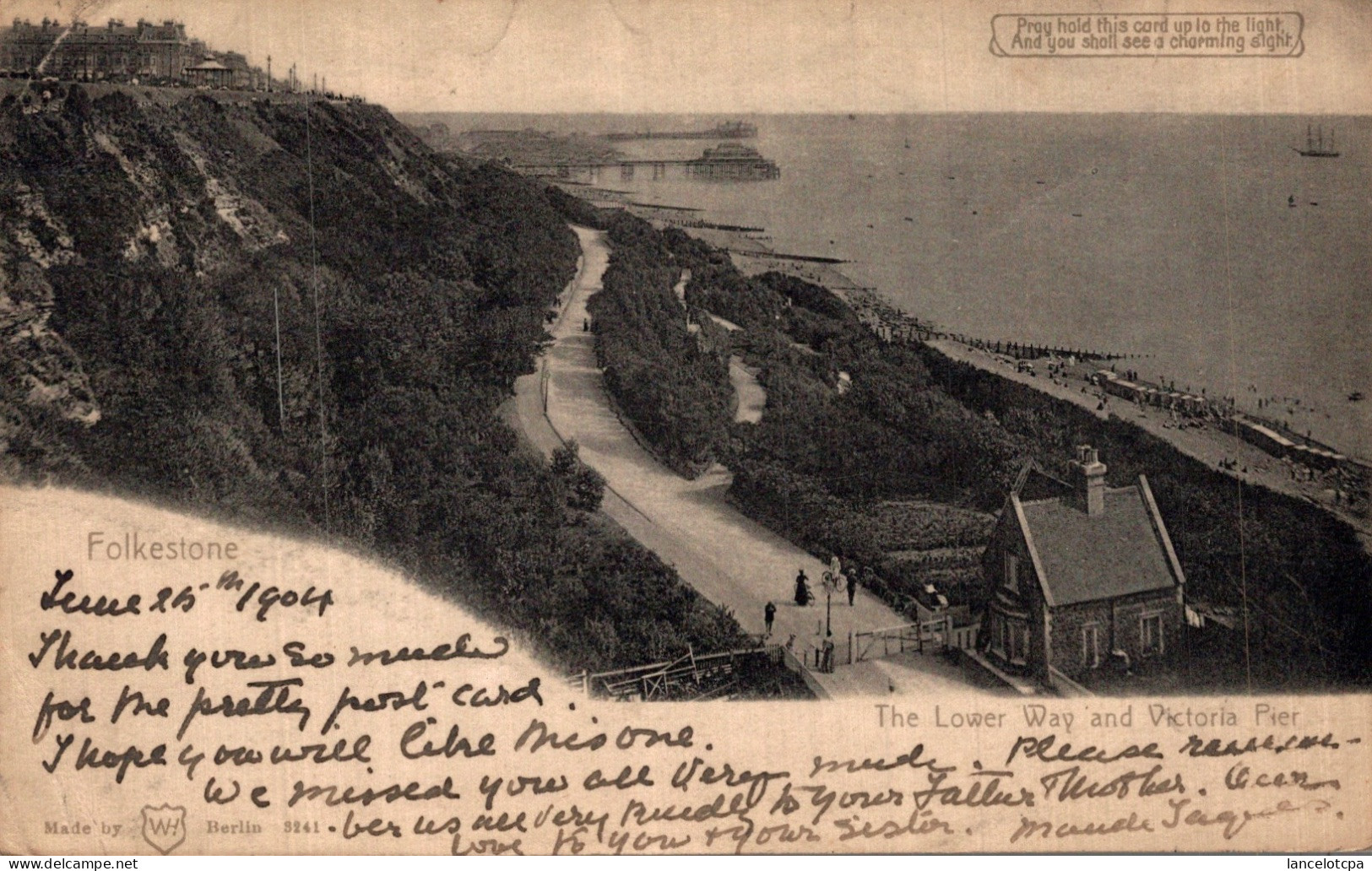 FOLKESTONE / THE LOWER WAY AND VICTORIA PIER - Folkestone