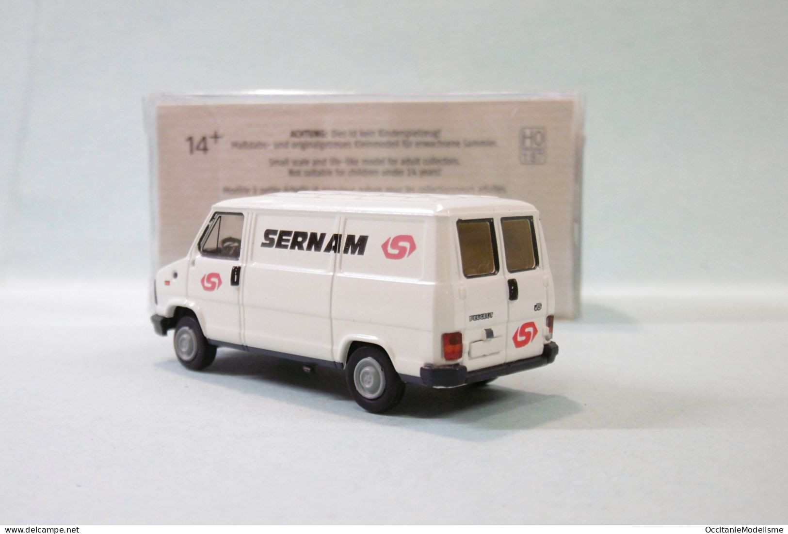 Brekina / SAI - PEUGEOT J5 Tôlé SERNAM Réf. 34928 / 7179 Neuf NBO HO 1/87 - Strassenfahrzeuge