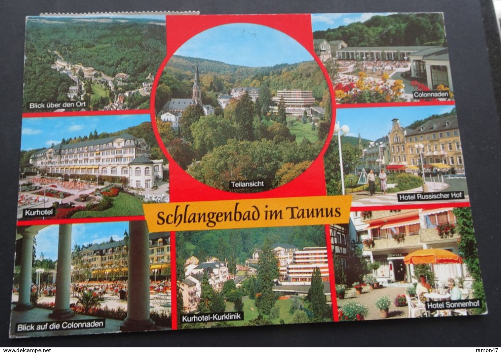 Schlangenbad Im Taunus - Herst. U. Verlag Schöning & Co + Gebrüder Schmidt, Lübeck - Rheingau