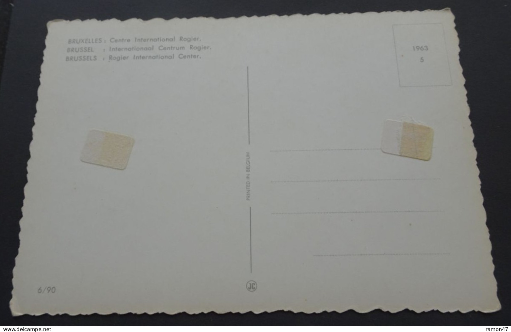 Bruxelles - Centre International Rogier - JC - # 6/90 - Internationale Instellingen