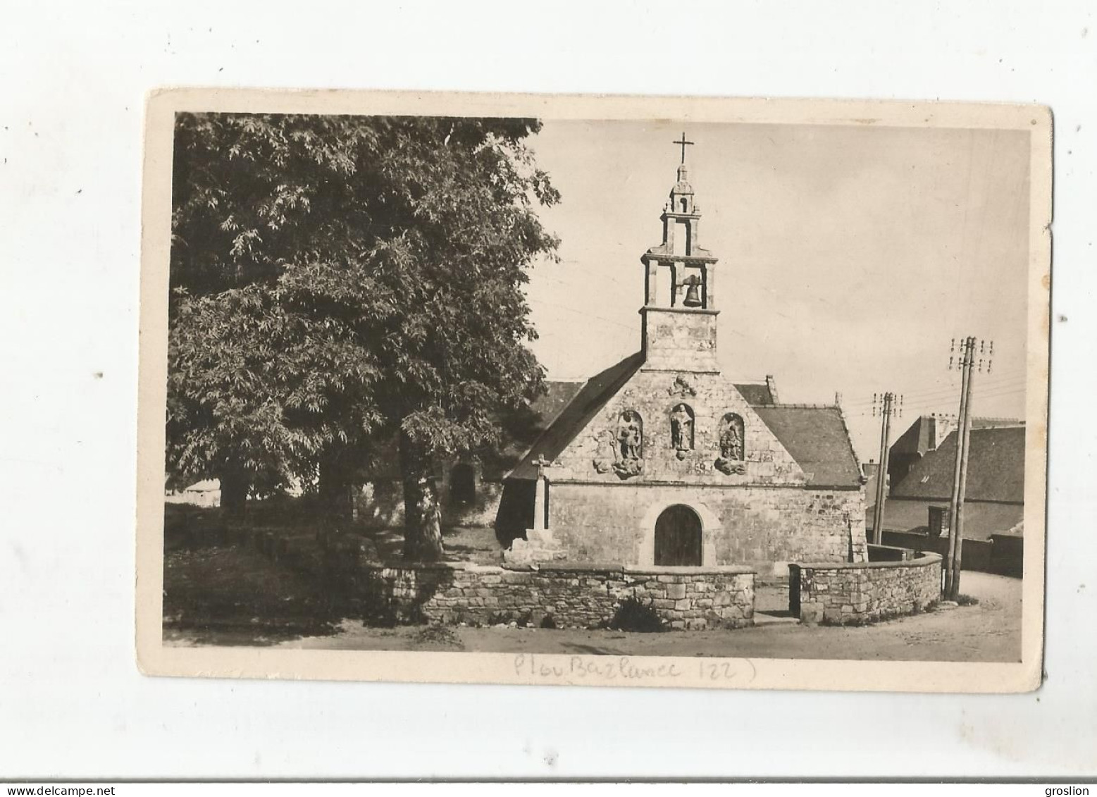 PLOUBAZLANEC (C DU N) 29 CARTE PHOTO  ENVIRONS DE PAIMPOL LA CHAPELLE DE PERROS HAMON - Ploubazlanec