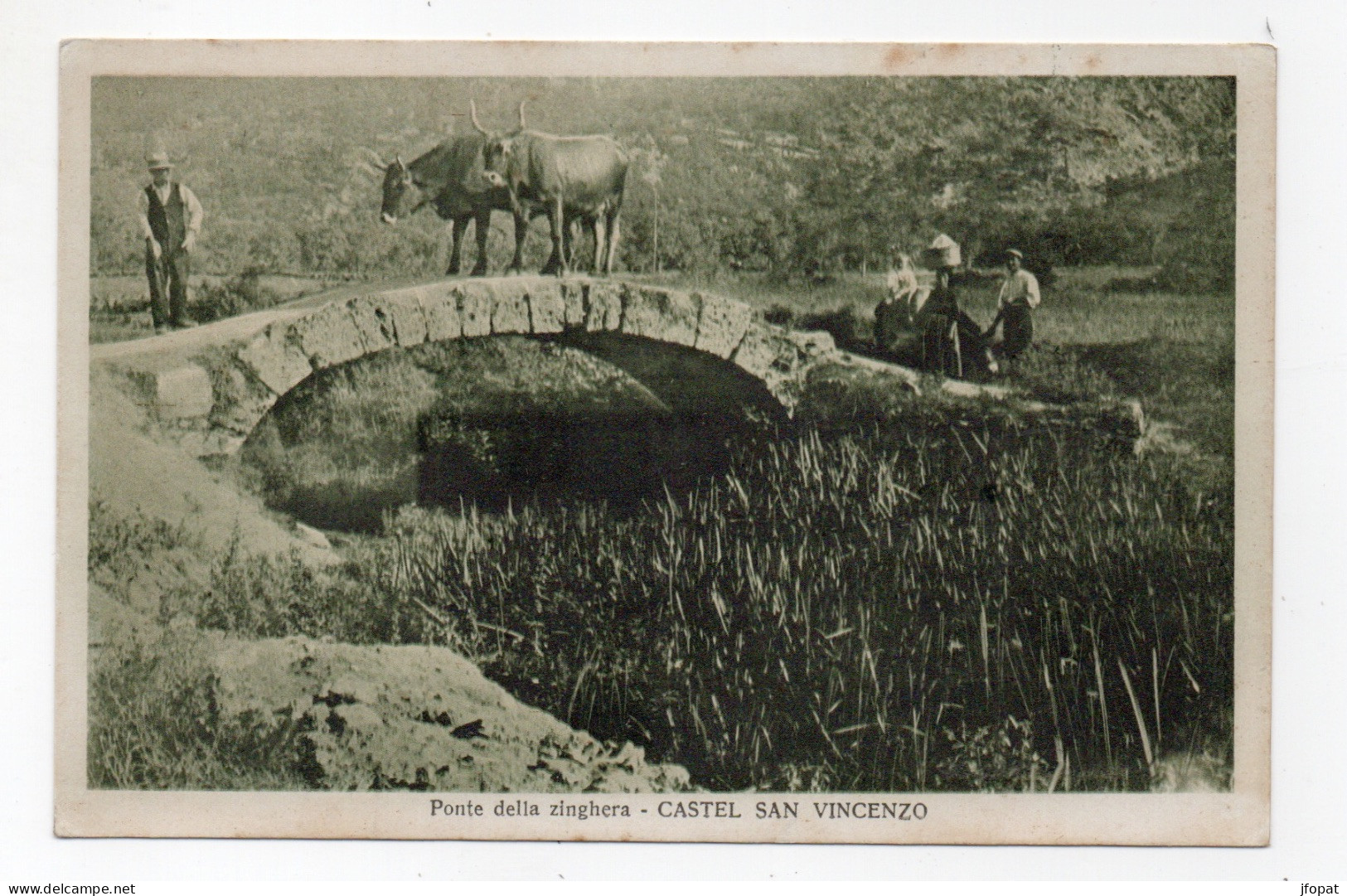 ITALIE - CASTEL SAN VINCENZO Ponte Della Zinghera (voir Description) - Autres & Non Classés