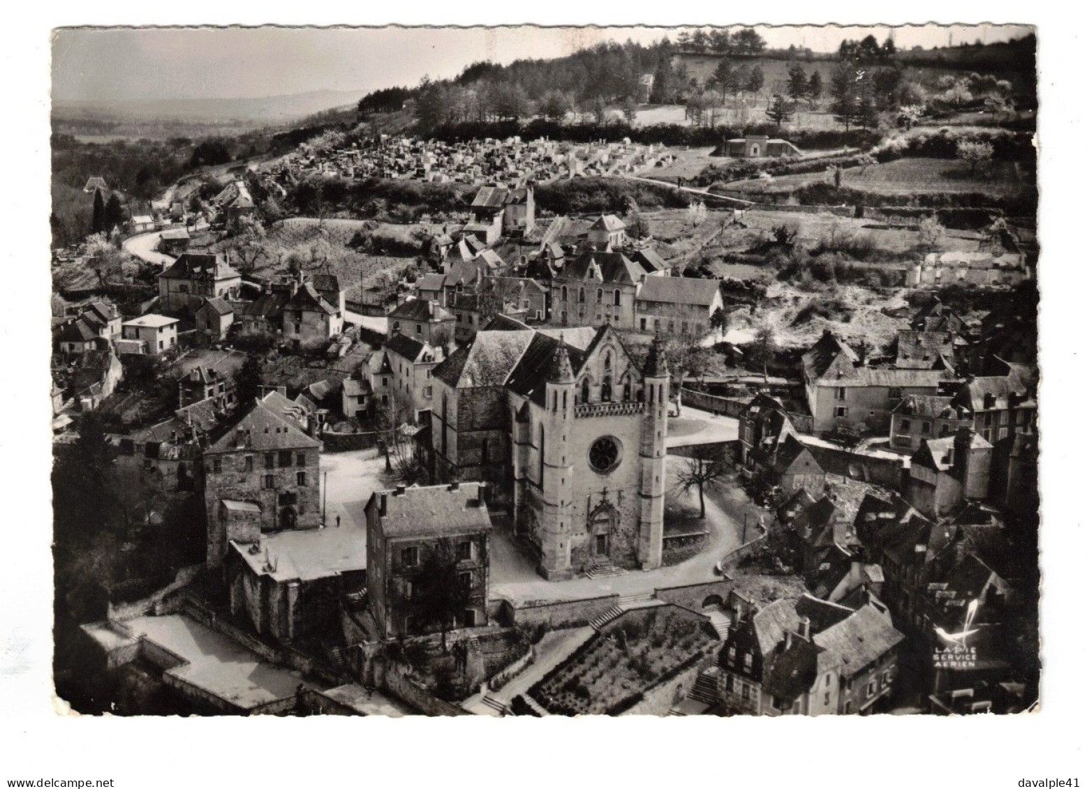 24   TERRASSON  EGLISE SAINT FLOUR   BON ETAT   2 SCANS - Terrasson-la-Villedieu