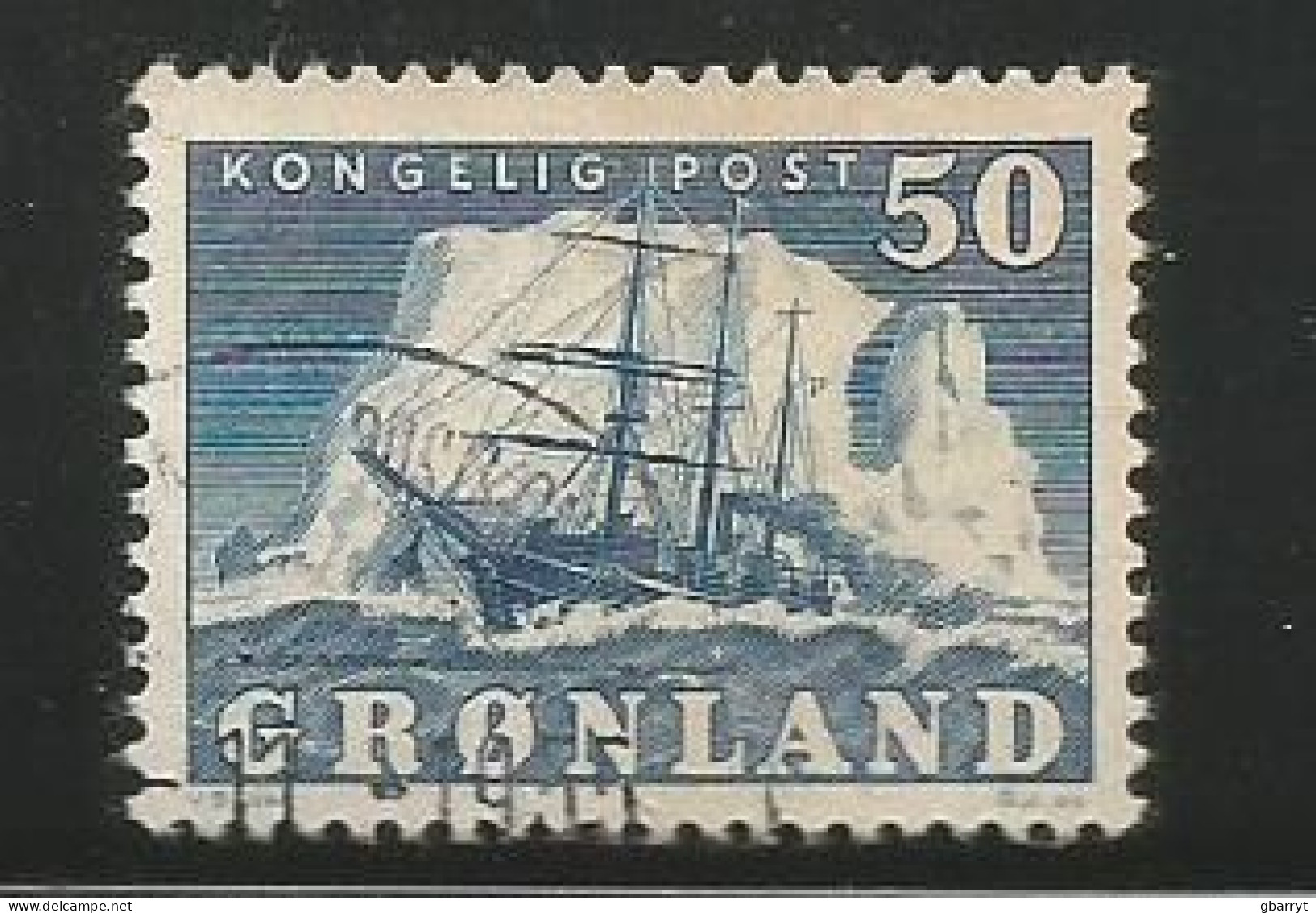 Greenland Scott # 35 Used VF........................................w64 - Oblitérés