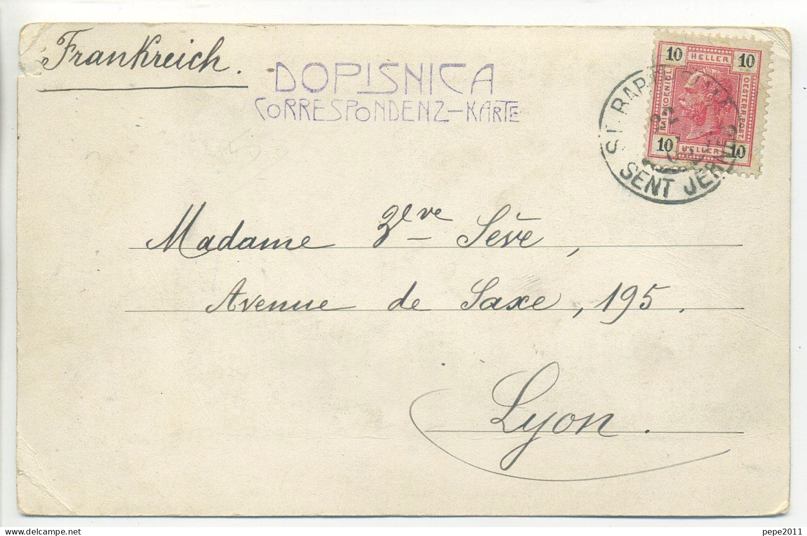 CPA Précurseur - Estonie - Chartreuse De Pleterje Près De Šentjernej, En 1905 - Photo Originale Collée Sur Carte - Estonie