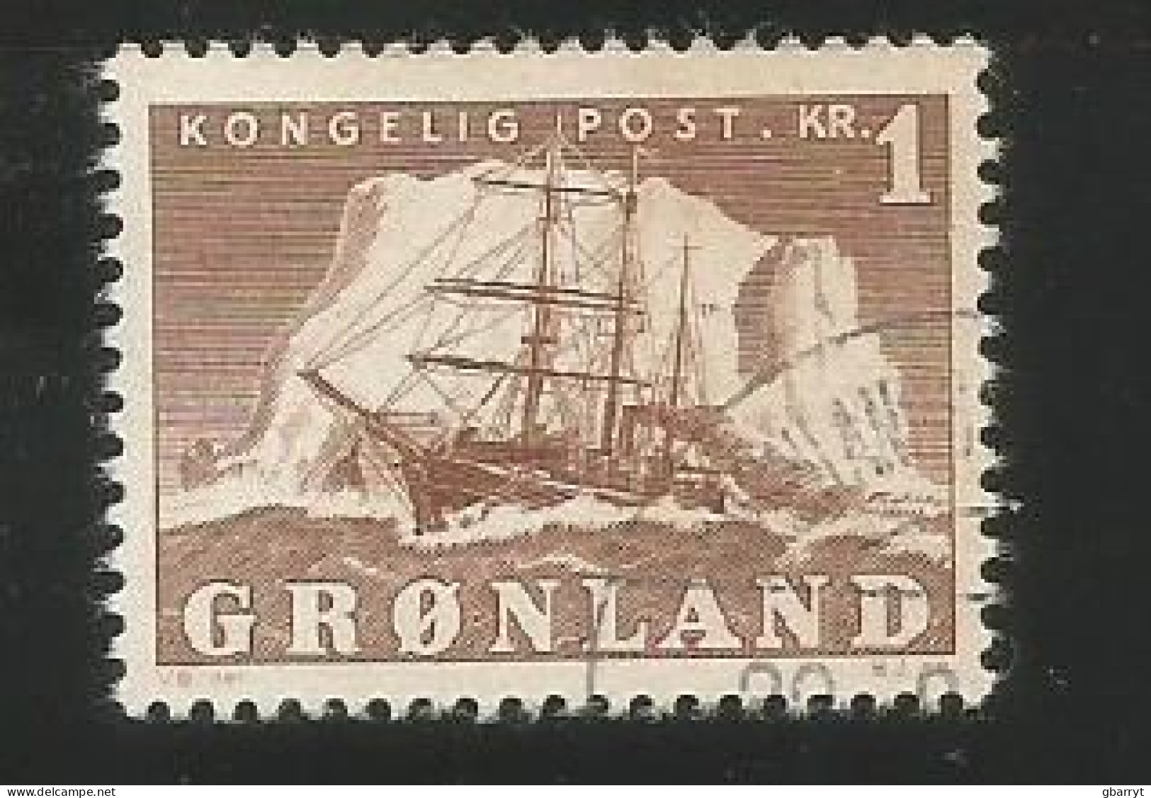 Greenland Scott # 36 Used VF........................................w64 - Oblitérés