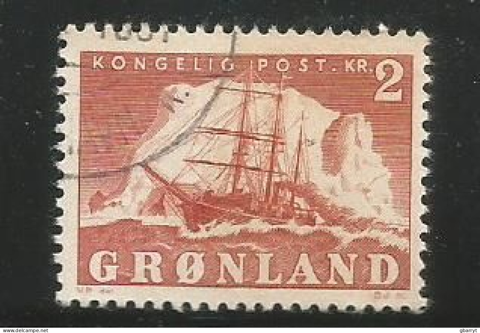 Greenland Scott # 37 Used VF........................................w64 - Oblitérés