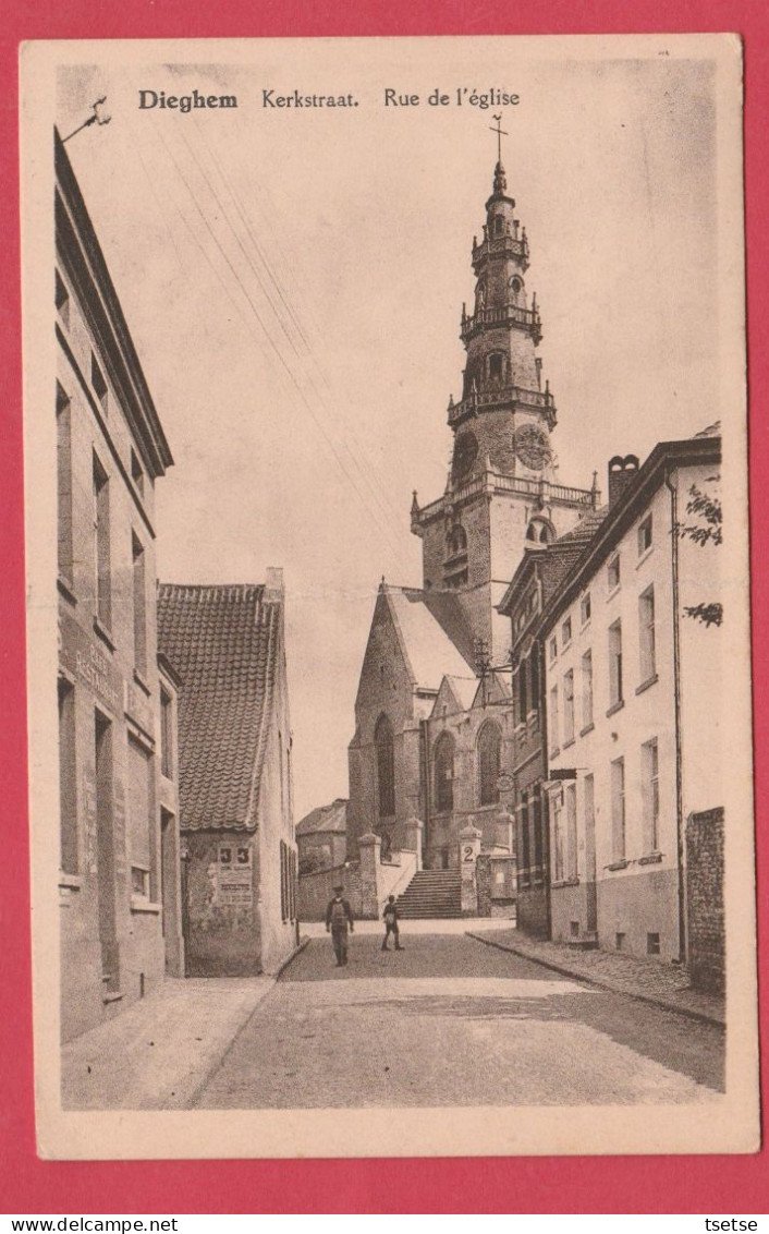 Diegem - Kerkstraat - 1931 ( Verso Zien ) - Machelen