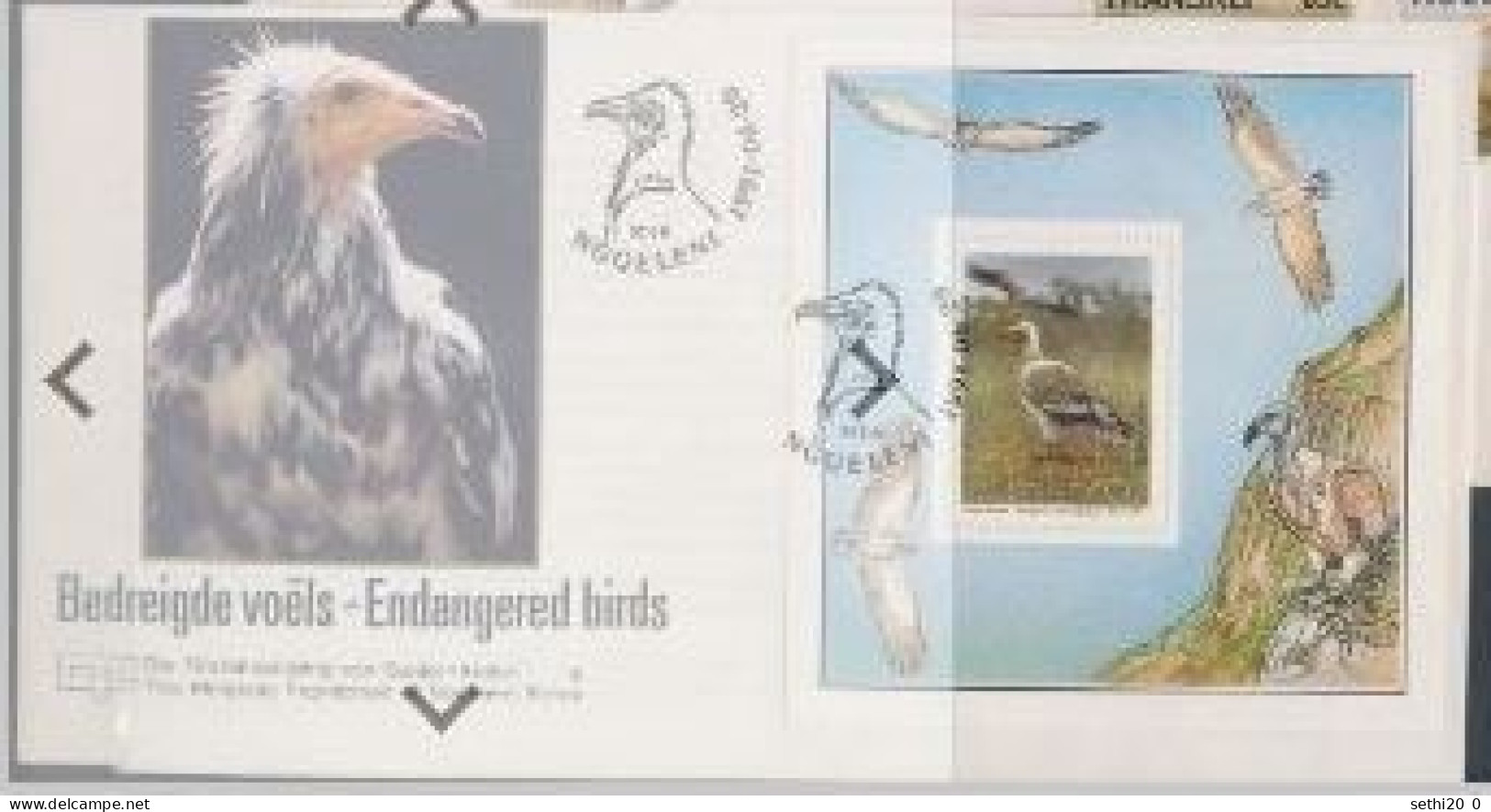 Transkei 1990 Birds Oiseaux Rapaces FDC - Aigles & Rapaces Diurnes