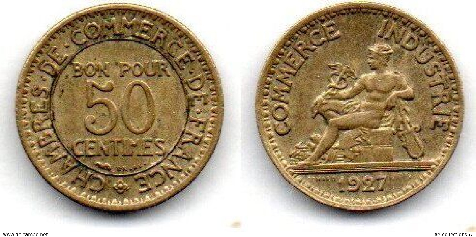 MA 24578  /  50 Centimes 1927 SUP+ - 50 Centimes