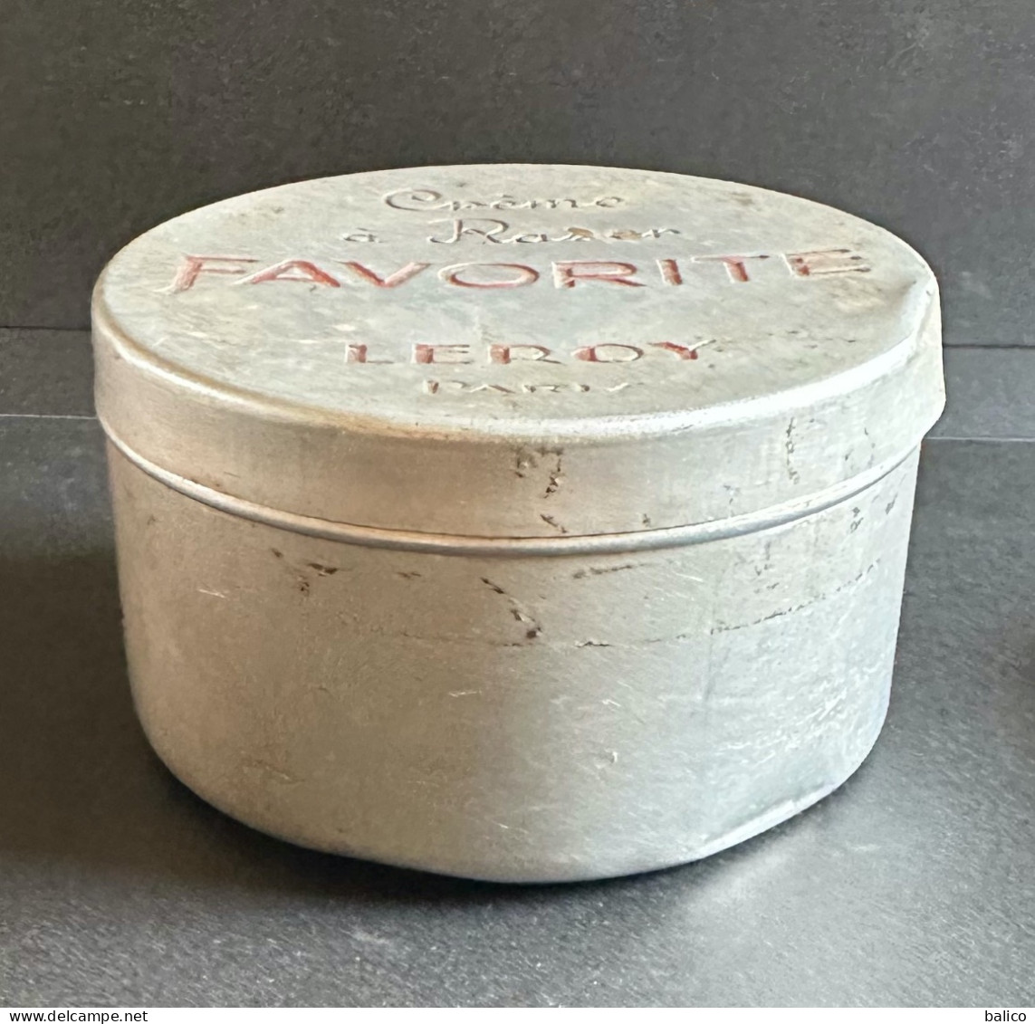 Crème à Raser FAVORITE - LEROY Paris - En Aluminium - Autres & Non Classés