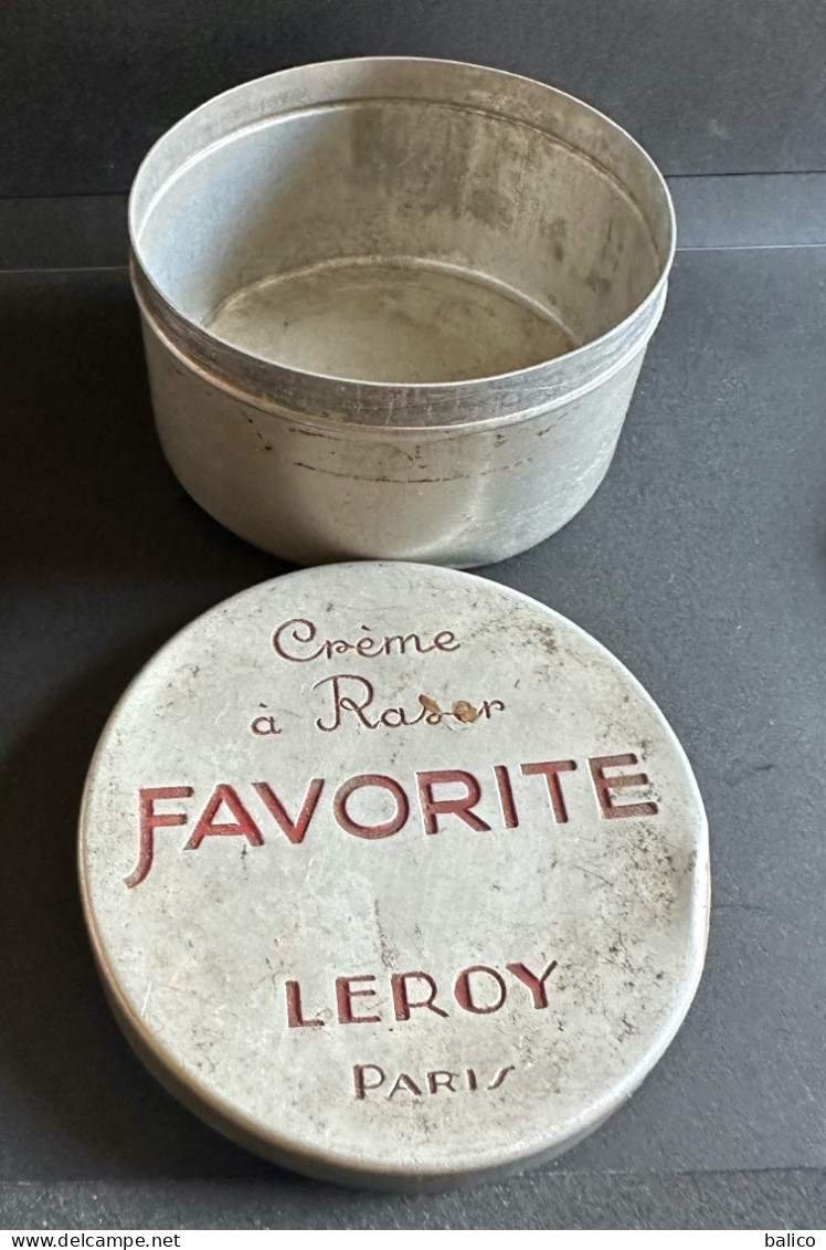 Crème à Raser FAVORITE - LEROY Paris - En Aluminium - Other & Unclassified