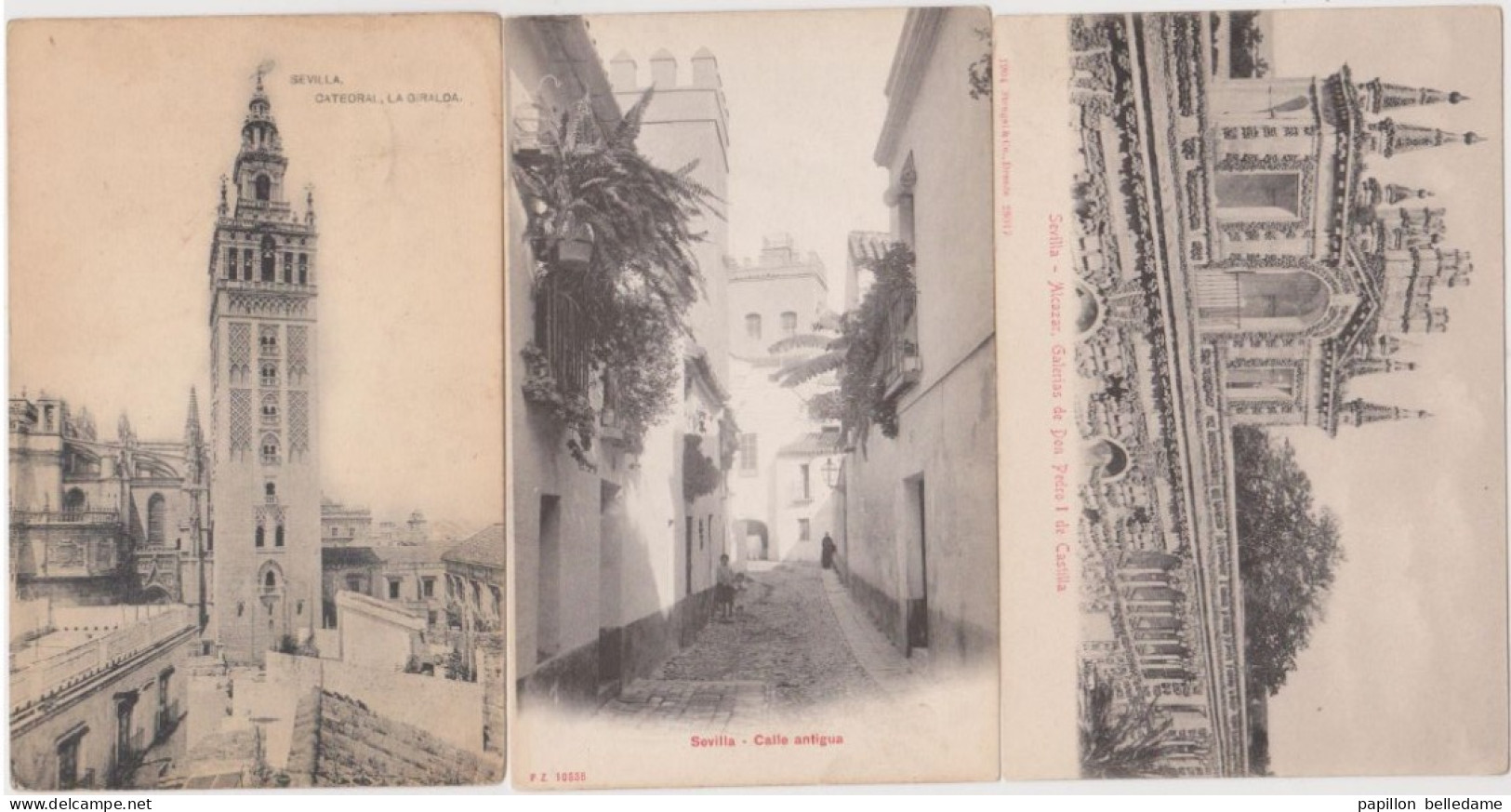 Espagne  Sevilla  (3 Cartes) - Sevilla