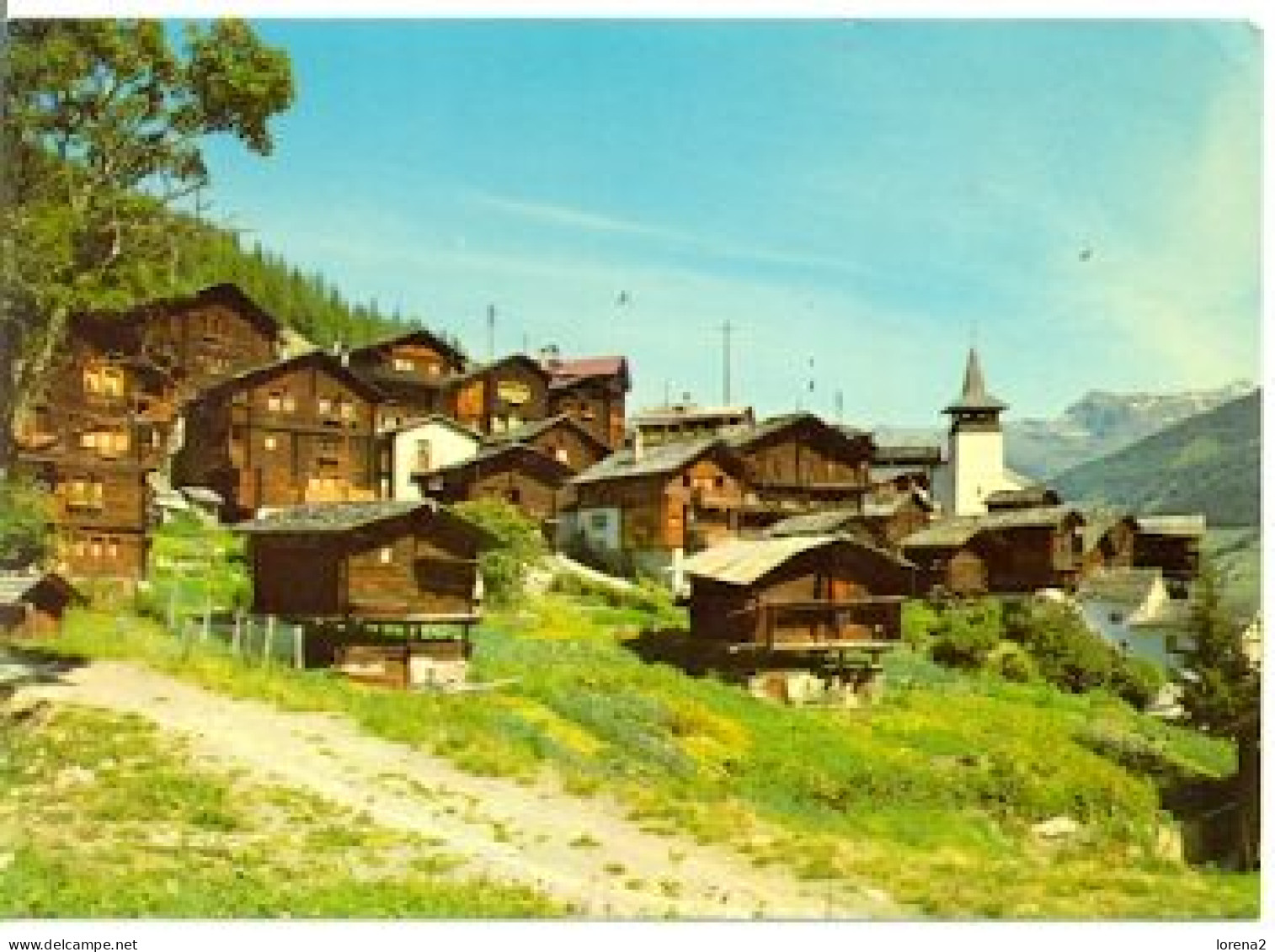 Postal  Suiza. Grimentz / Valais - Suisse. 7-sui98 - Grimentz