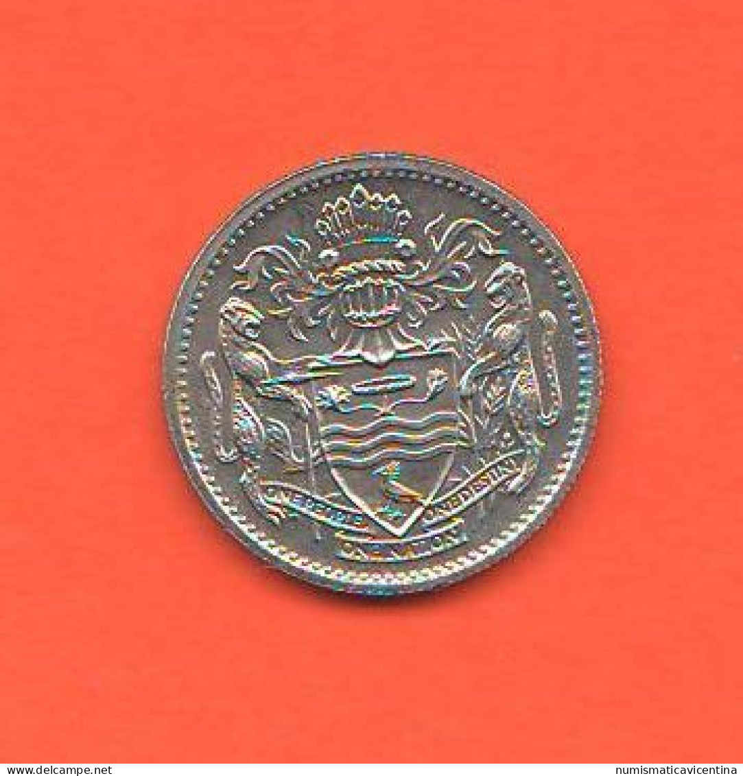 Guyana 10 Ten Cents 1989 Nickel Coin - Guyana