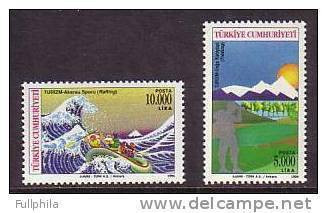 1994 TURKEY TOURISM - TREKKING & RAFTING MNH ** - Neufs