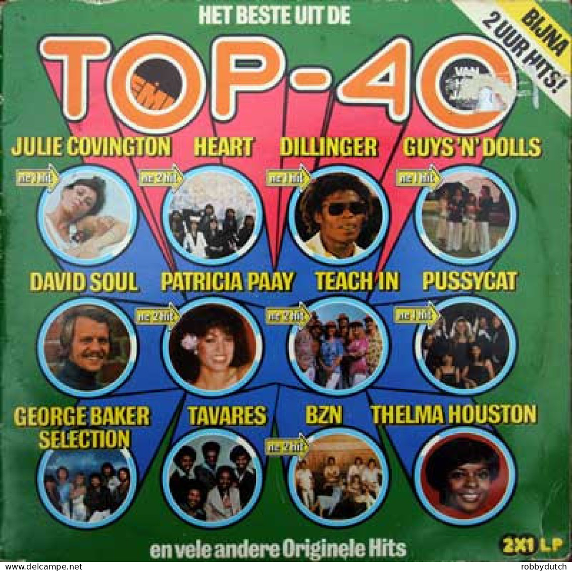 * 2LP *  HET BESTE UIT DE TOP 40 VAN HET JAAR 1976-1977 (Holland 1977 EX-) - Compilations