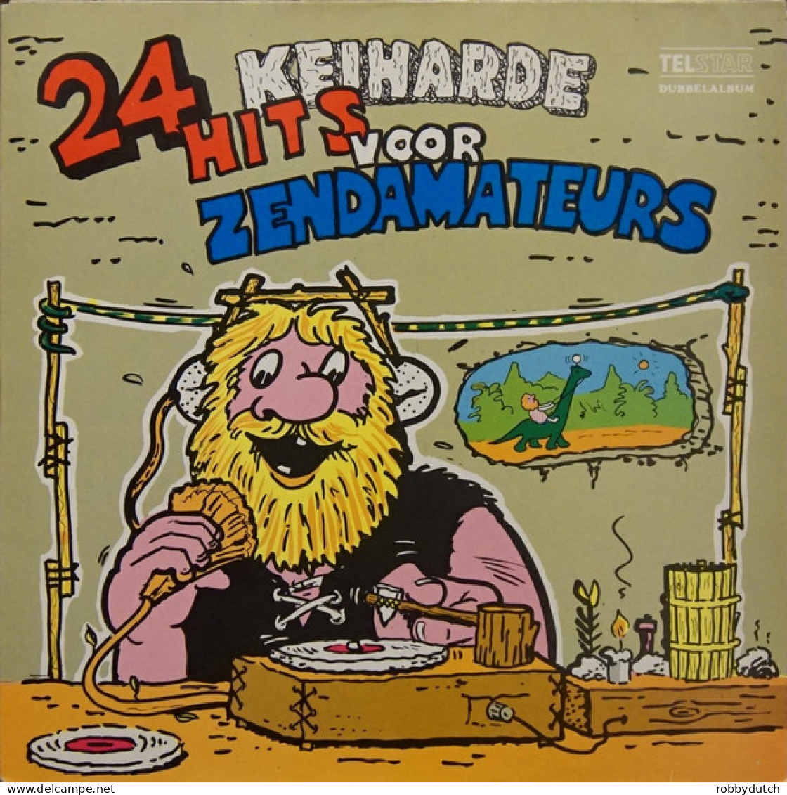 * 2LP *  24 KEIHARDE HITS VOOR ZENDAMATEURS - Various Artiste (Holland 1980) - Sonstige - Niederländische Musik