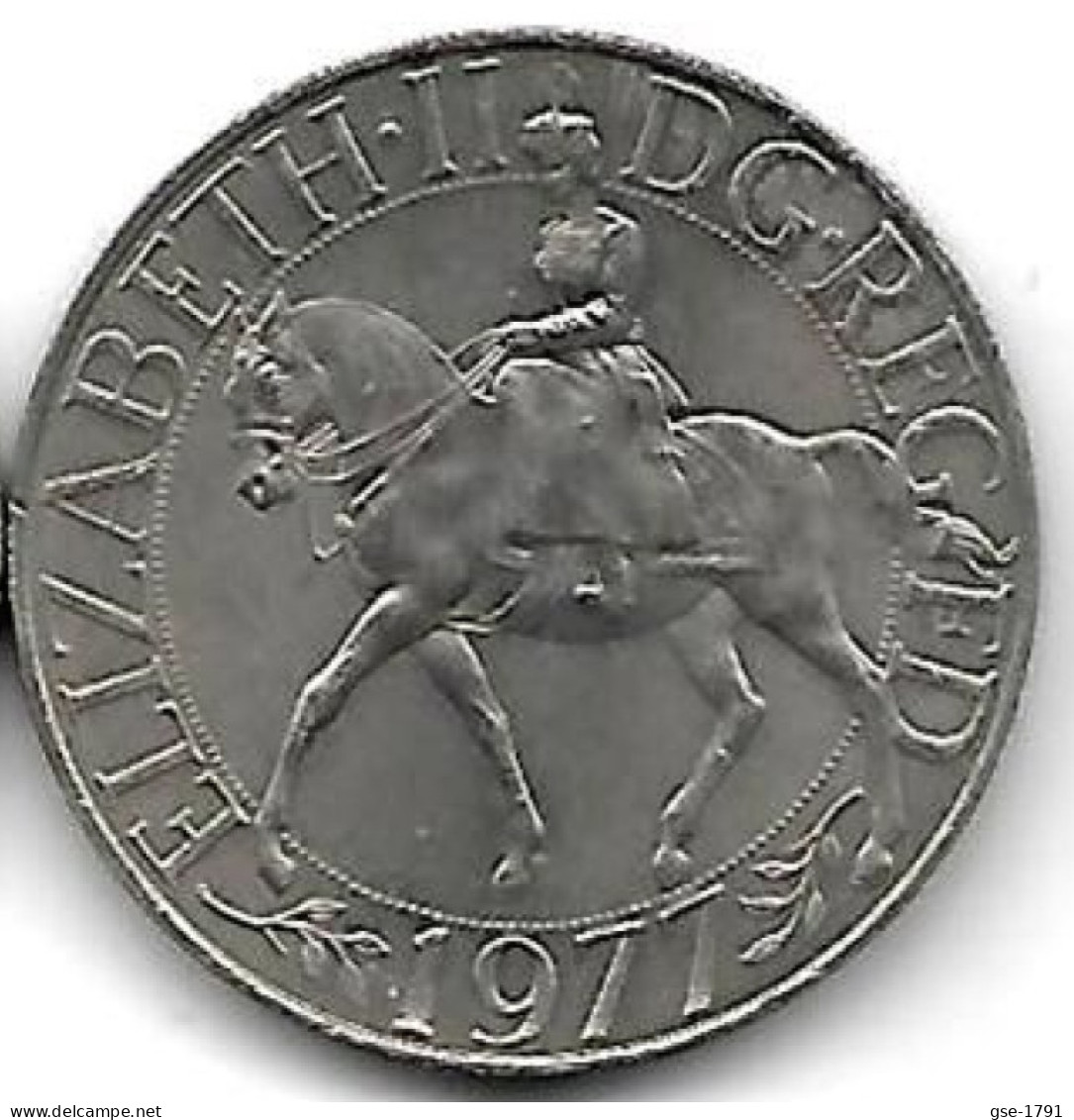 AUSTRALIE Great Britain Jubilé D'Argent 25 Ans 25 Pence 1977 Pr. SUP - Ohne Zuordnung