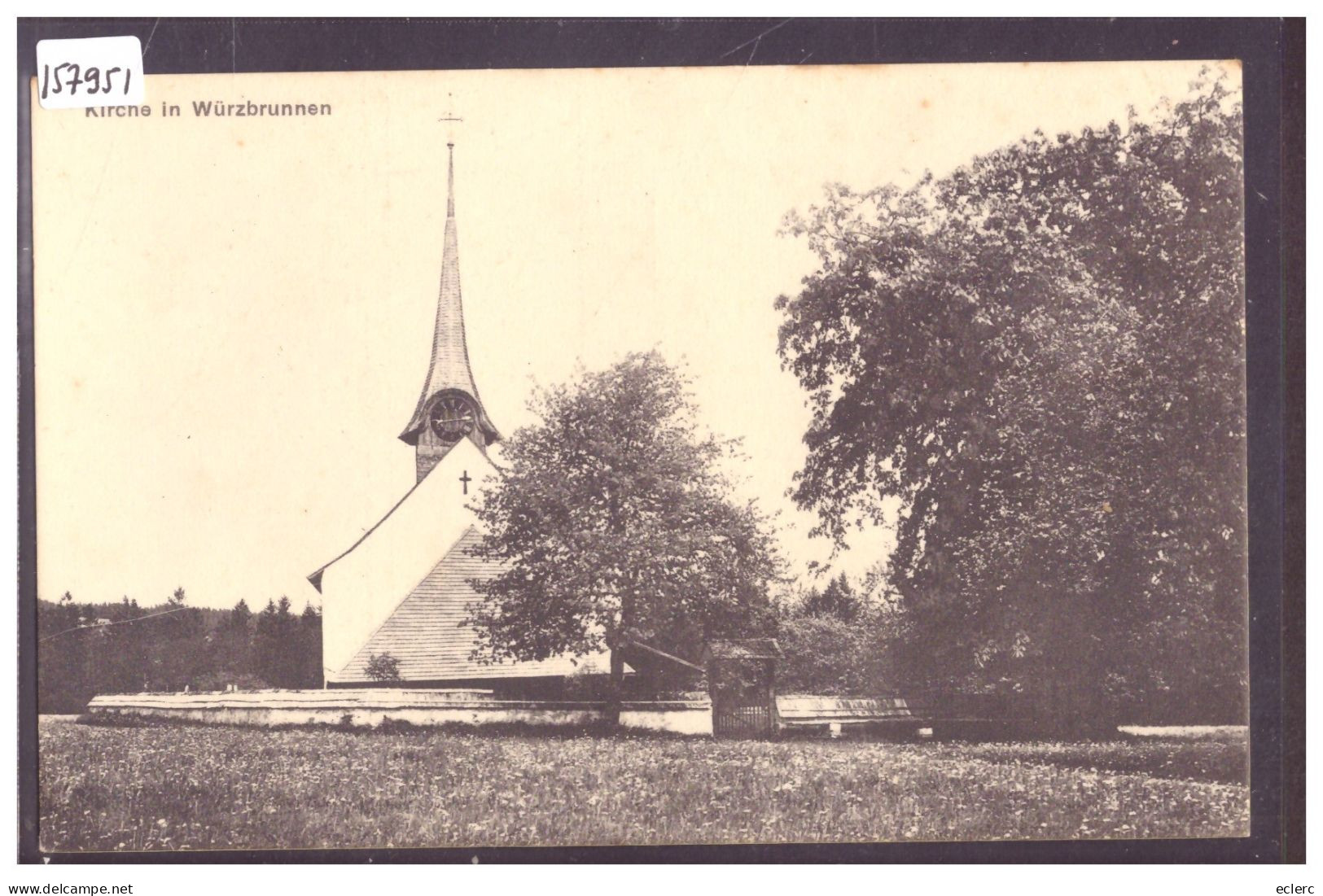 RÖTHENBACH - WÜRZBRUNNEN KIRCHE - TB - Röthenbach Im Emmental