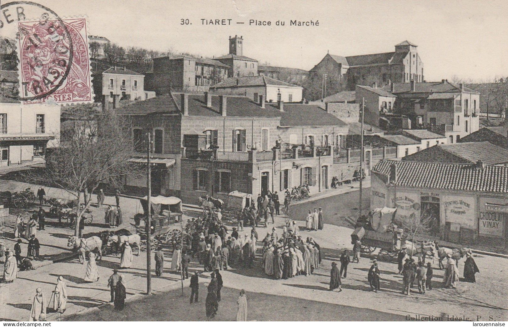 Algérie - TIARET - Place Du Marché - Tiaret