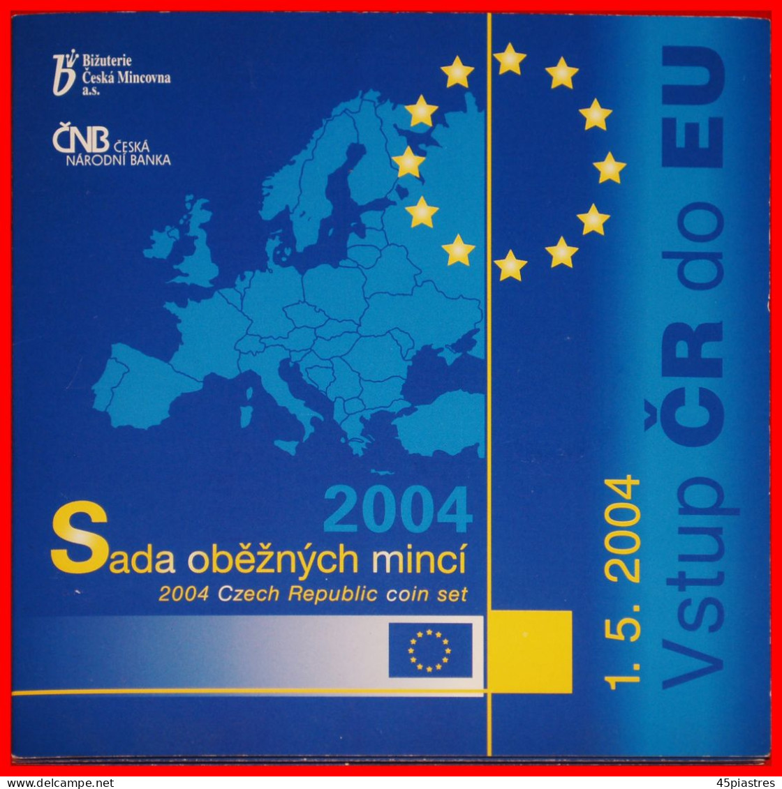 * EMISSION 1993-2023: CZECH REPUBLIC  MINT SET 2004 (7 COINS) RARE! TO BE PUBLISHED! ·  LOW START · NO RESERVE! - Tsjechië