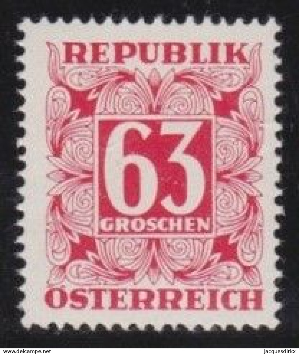 Österreich   .    Y&T    .   Taxe  238A      .   **       .    Postfrisch - Taxe