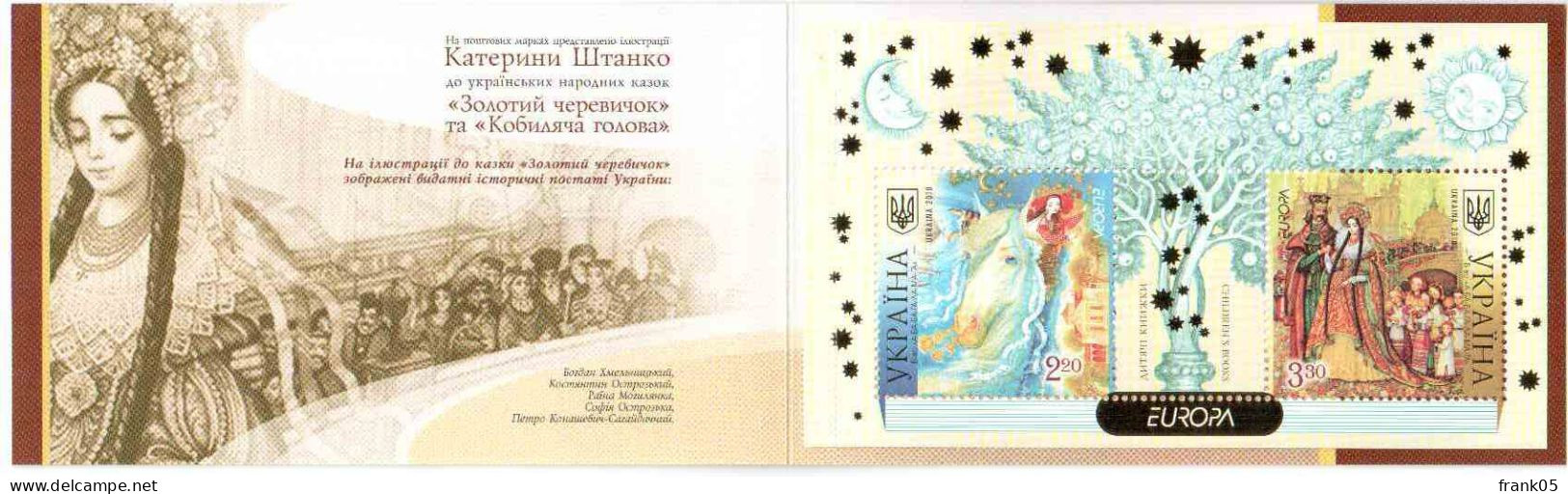 Ukraine 2010 MH / Booklet EUROPA ** - 2010