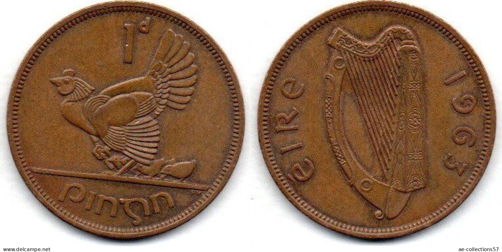 MA 24630  / Irlande - Irland - Eire 1 Penny 1963 TB+ - Ierland