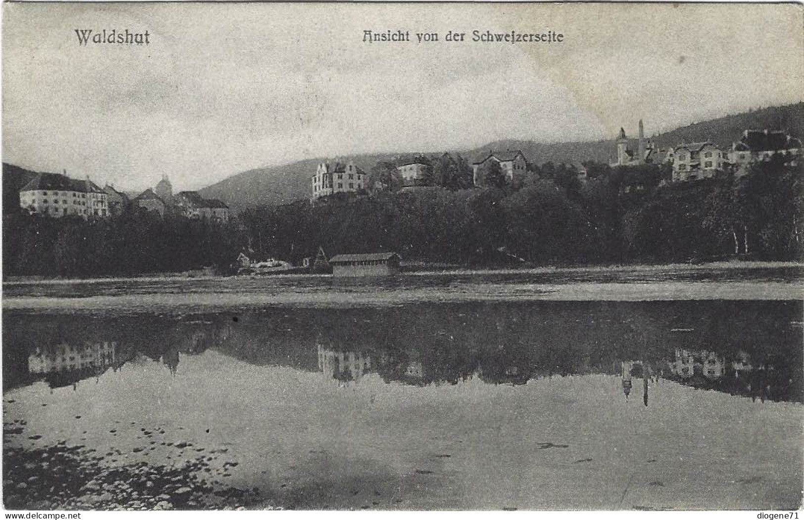 Waldshut Ansicht Von Der Schweizerseite 1906 Selten - Waldshut-Tiengen