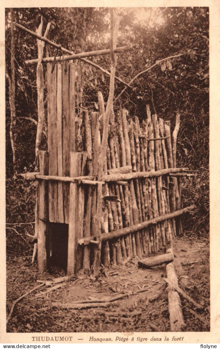 Thudaumot - Honquan - Piège à Tigre Dans La Forêt - Chasse Hunt - Viêt Nam - Vietnam