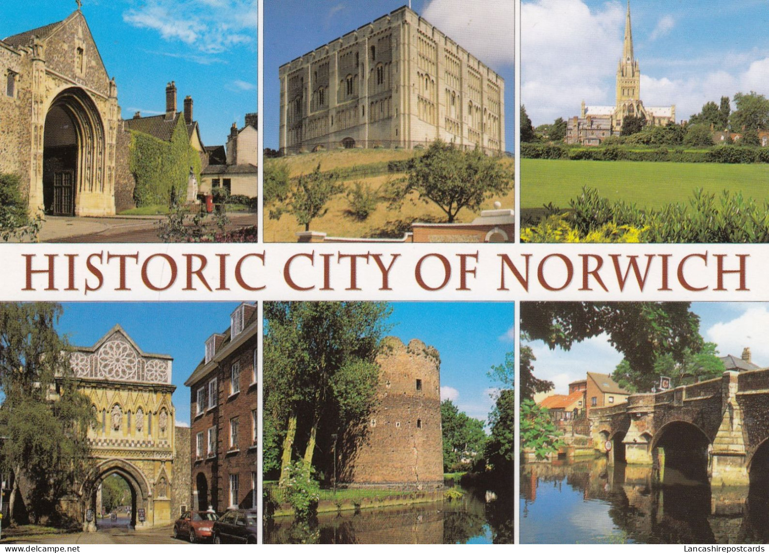 Postcard Historic City Of Norwich My Ref B26215 - Norwich