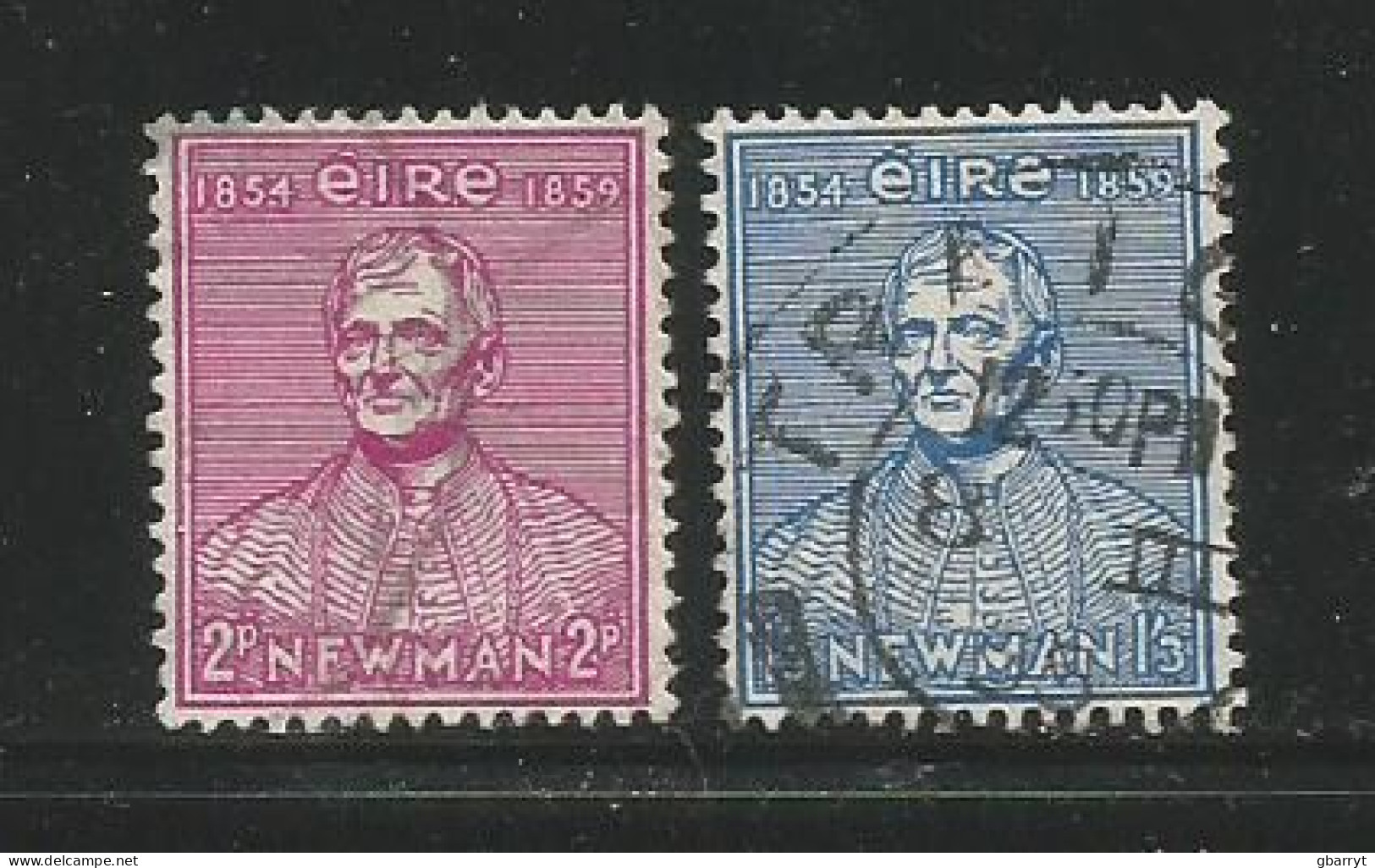 Republic Of Ireland Scott #153 - 154 Used VF............................................w68 - Oblitérés