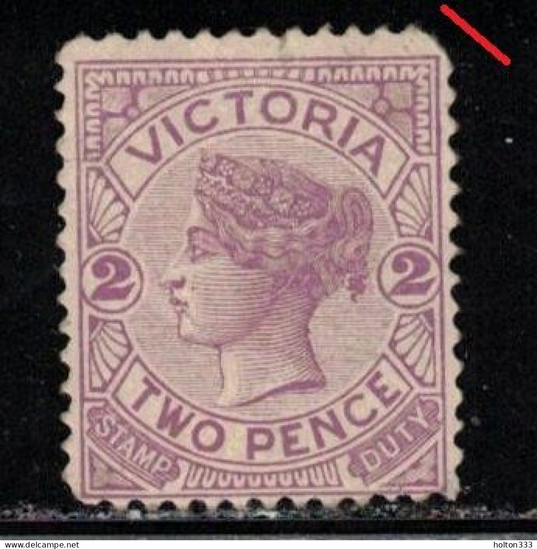 VICTORIA Scott # 162 Unused NO GUM - Queen Victoria - Tiny Tear Top Center - Used Stamps