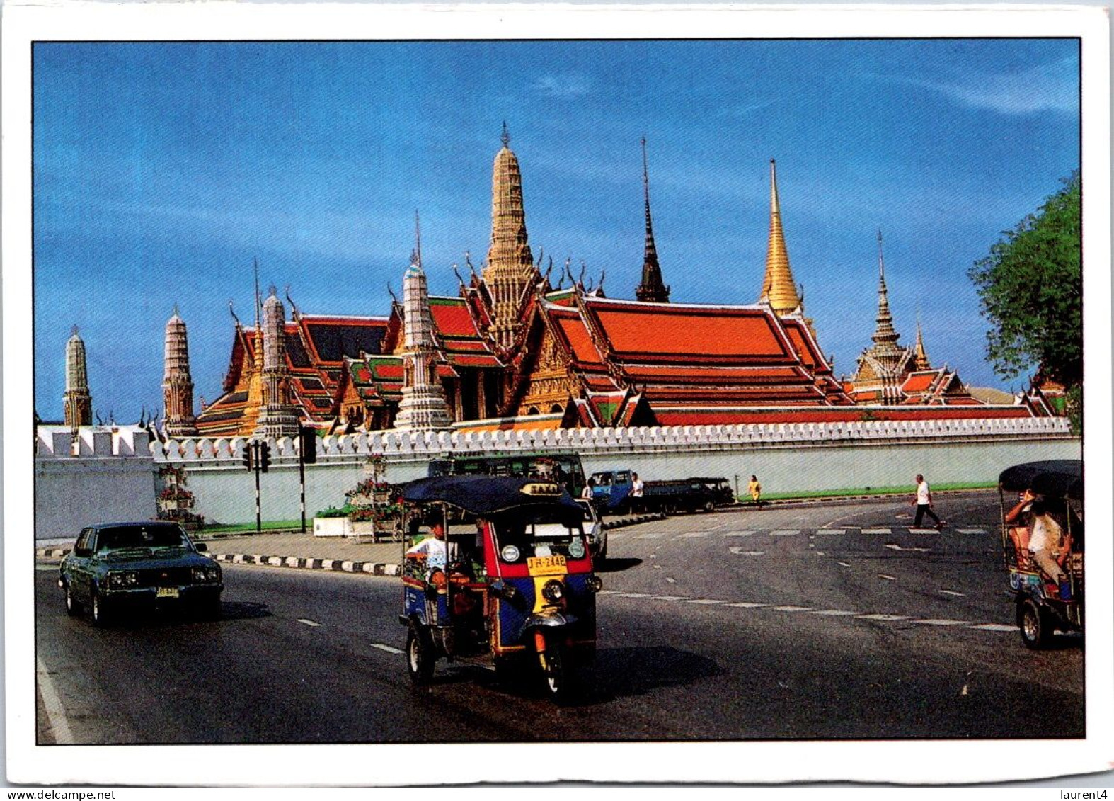 3-9-2023 (4 T 6) Thailand (posted To France)  - The Emerald Buddha Temple In Bangkok - Buddhism