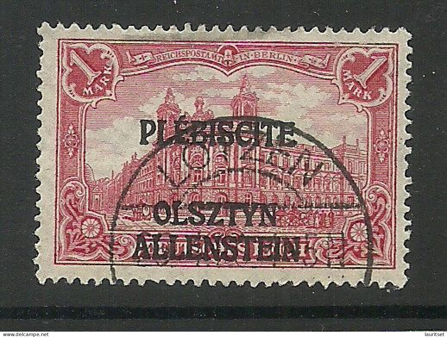 Germany Deutschland Allenstein 1920 Michel 10 O LOTZEN Gut Gestempelt Nice Cancel - Allenstein