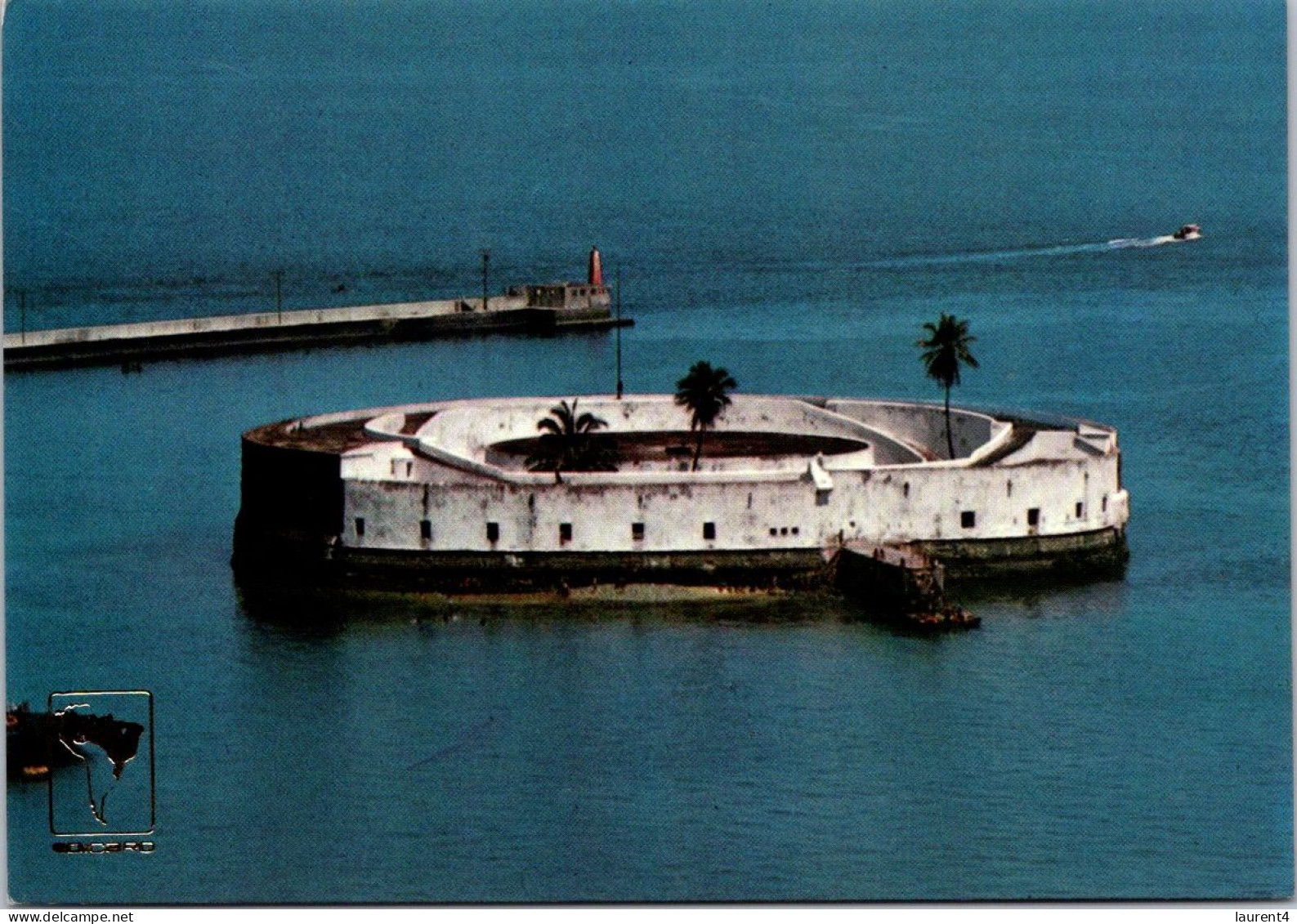 3-9-2023 (4 T 6) Brazil - Salvador - Sao Marcelo Fort And Lighthouse - Salvador De Bahia