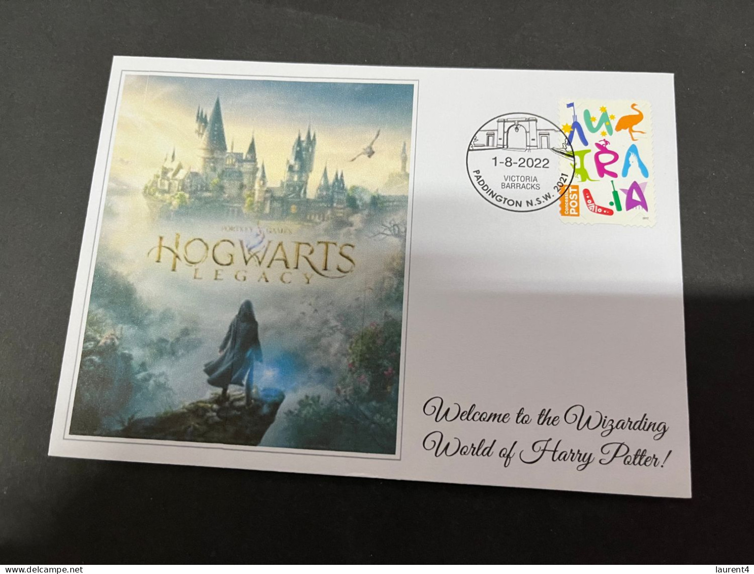 1-8-2023 (3 T 47) Australia - Harry Potter Hogwarts Legacy - Storia Postale