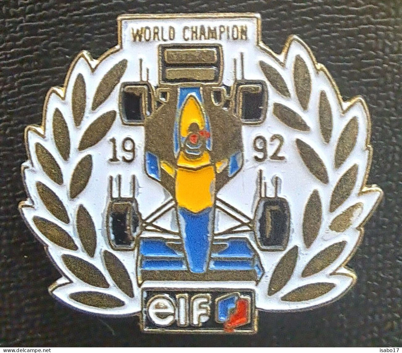 " World Champion 1992 " Formel Eins Weltmeisterschaft Pin +++ Neu +++ - Automobile - F1