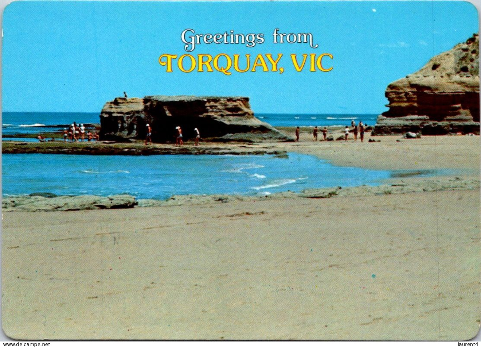 3-9-2023 (4 T 10) Australia - VIC - Bird Rock In Torquay (posted With Xmas Stamps Pair) - Autres & Non Classés