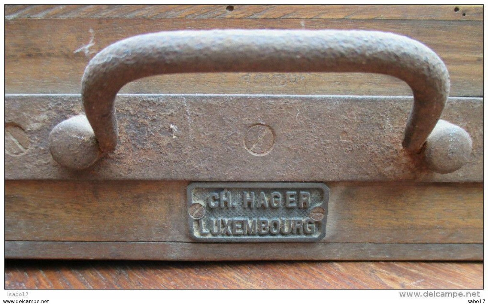 Ch.HAGER Ackerbauvermessung Luxemburg ,alter Koffer Mit Vermessungsgeräten - Other & Unclassified