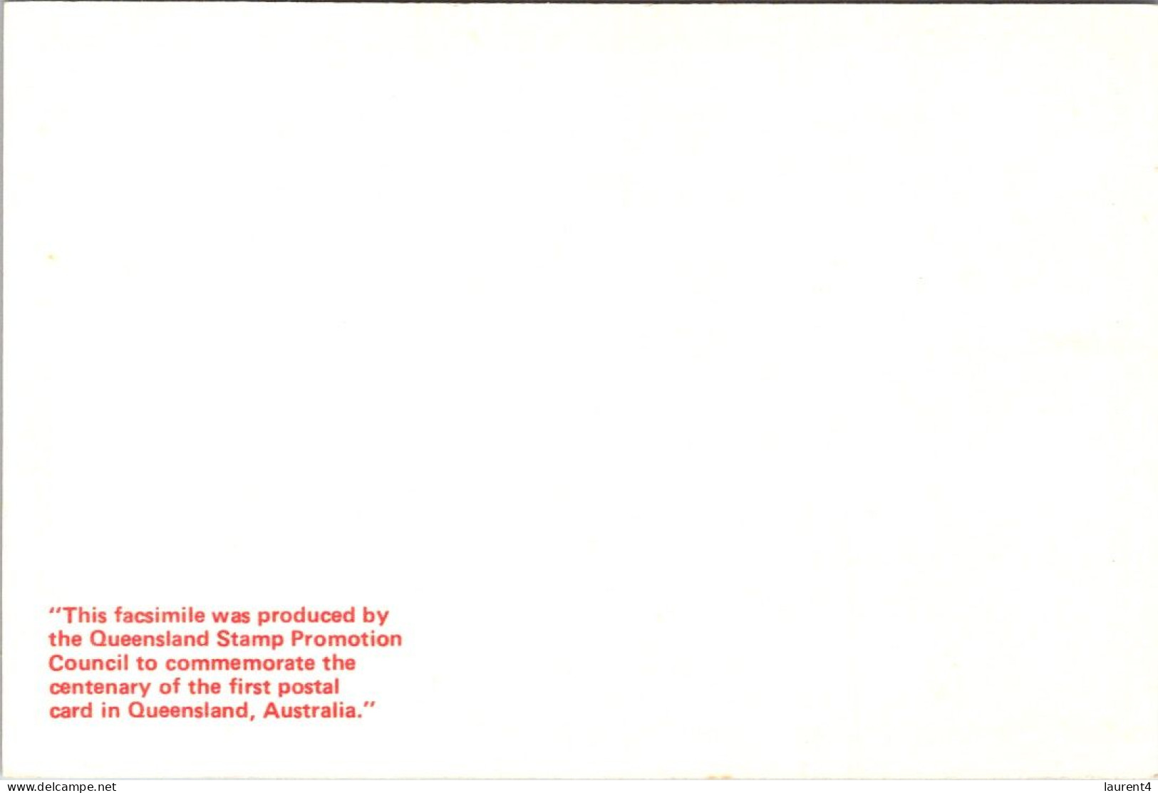 3-9-2023 (4 T 10) Australia - QLD - Postcard SPECIMEN Facsimile - Sonstige & Ohne Zuordnung