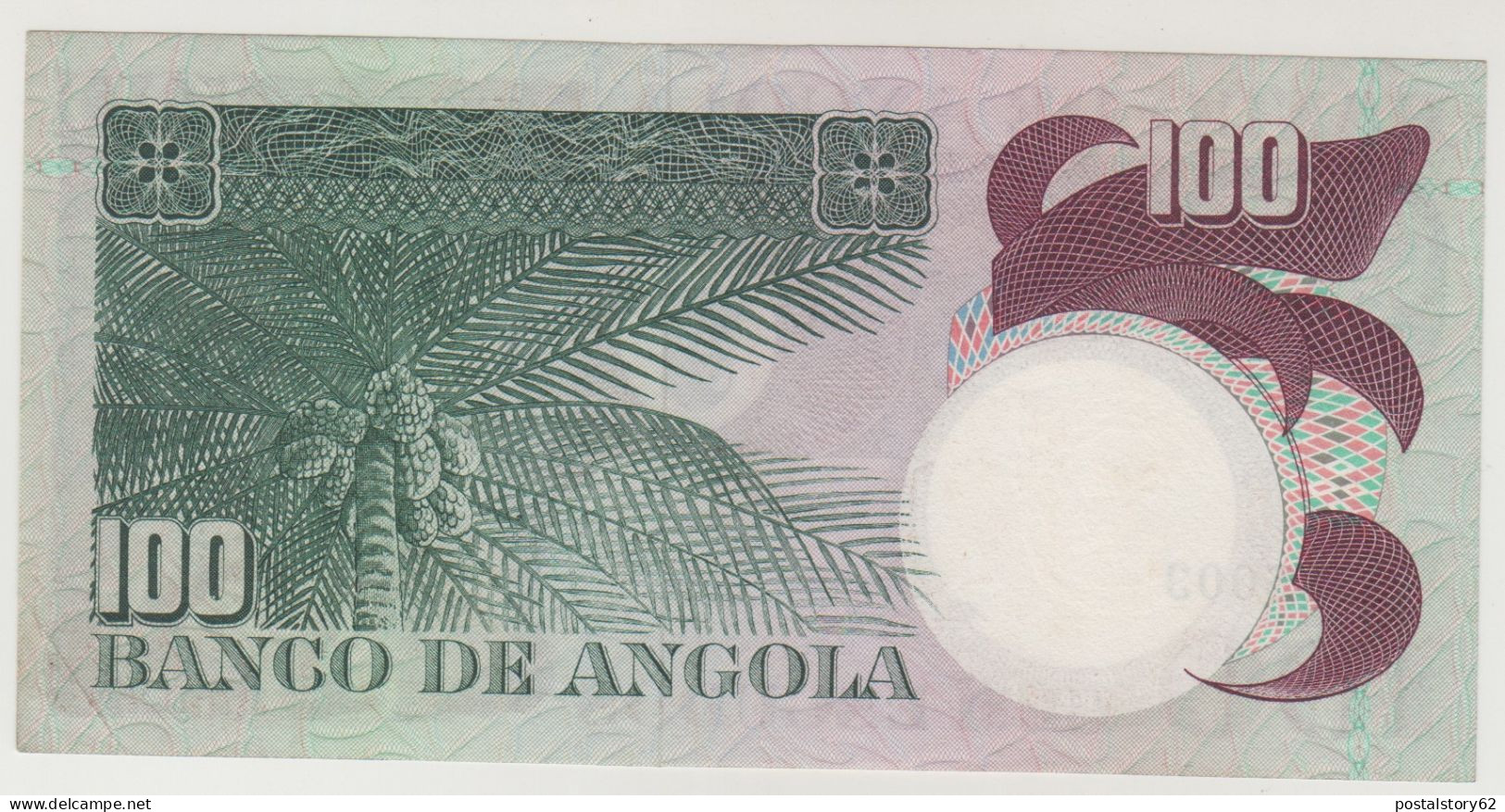 Angola Banconota 100 Escudos Dec. 10/06/1973 Luiz De Camoes Pick # 106 FDS - Angola