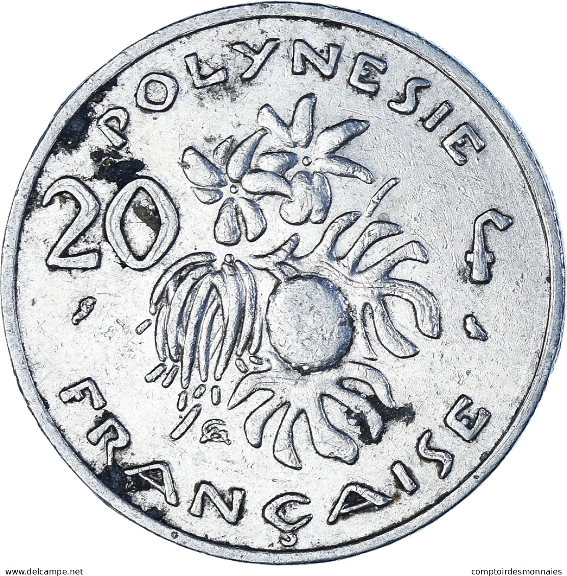 Monnaie, Polynésie Française, 20 Francs, 1969 - Französisch-Polynesien