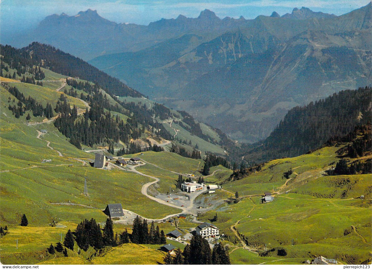 Val D'Illiez - Les Crosets - Vue Sur La Station - Val-d'Illiez 